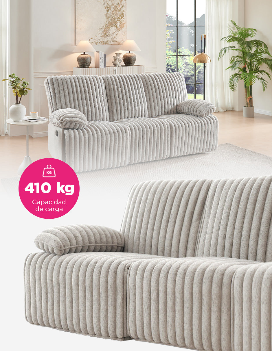 Sala Moderna De Lujo Reclinable C/consola Bluetooth Altavoz