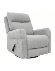 Sillón Reclinable Giratorio Basculante Versalles Gris Claro