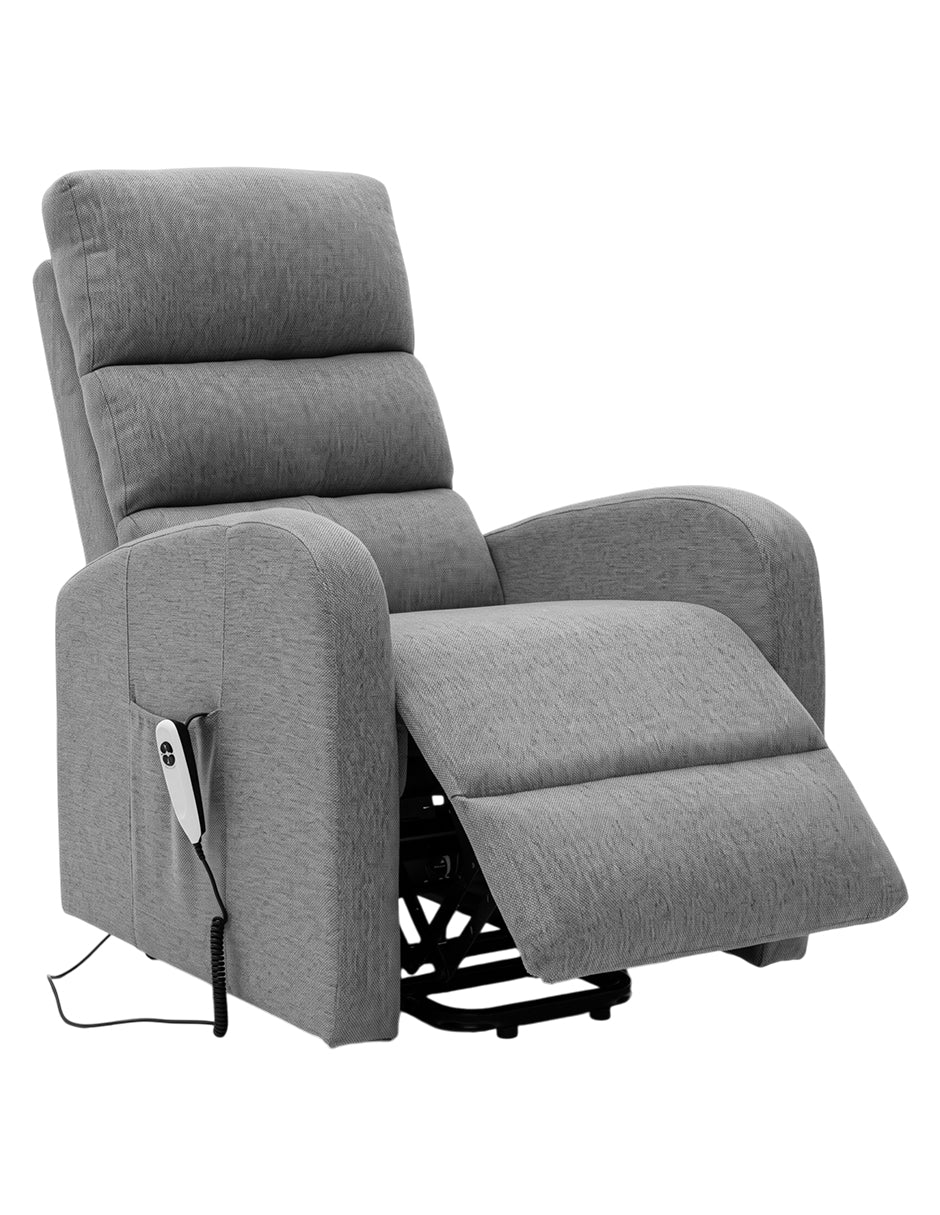 Sillón Reposet Eléctrico Brave Gris con Sistema de Masaje y Cero Gravedad