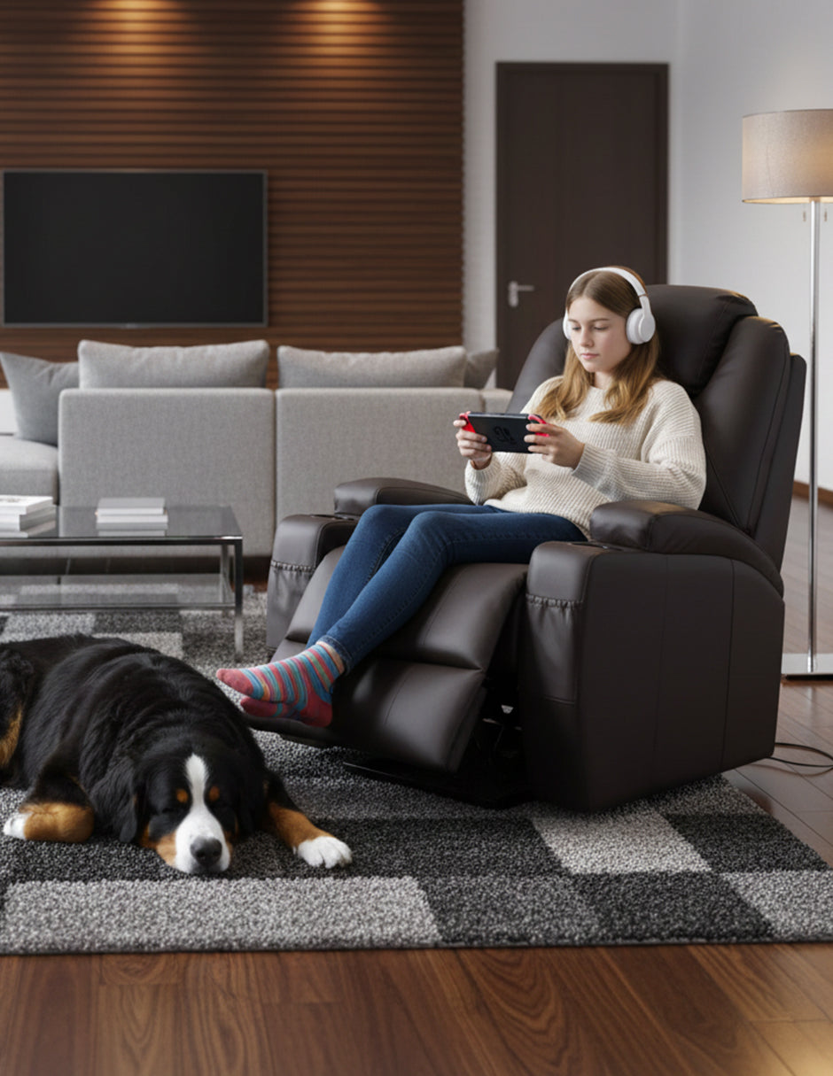 Sillón Reposet Eléctrico con Masaje Murcia Chocolate Cafe