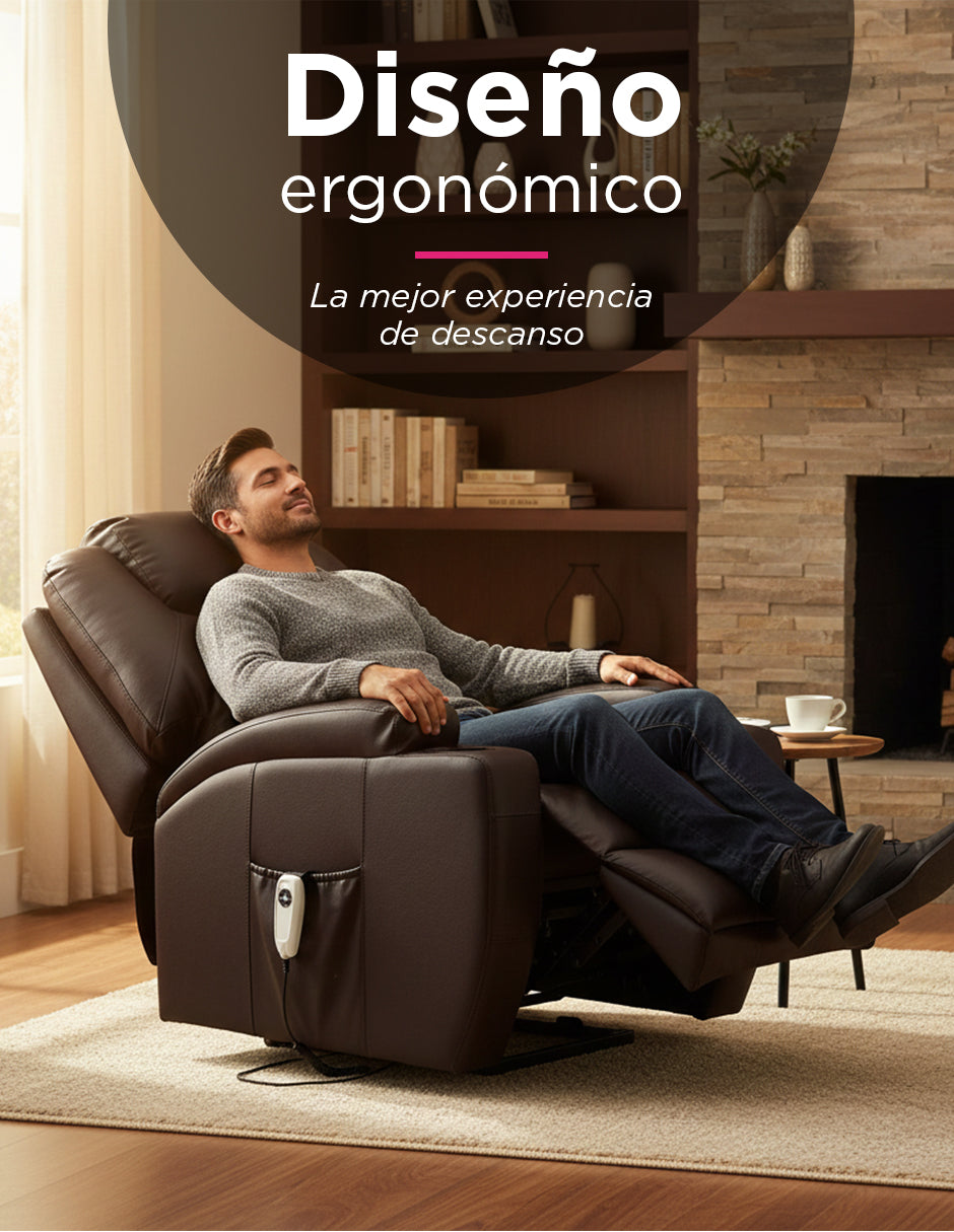 Sillón Reposet Eléctrico con Masaje Murcia Chocolate Cafe