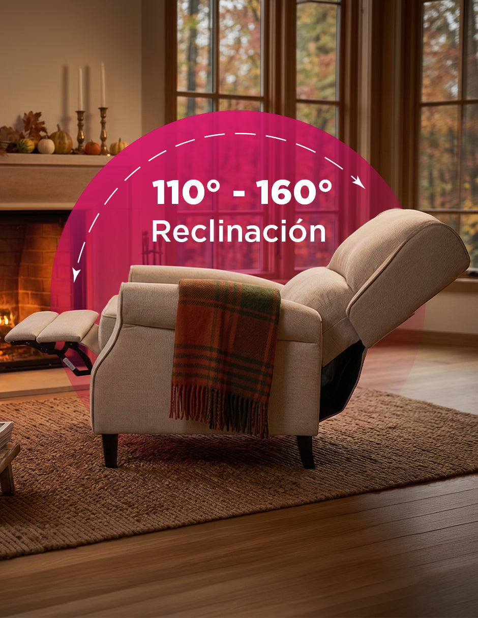 Sillón Reposet Marsella Beige