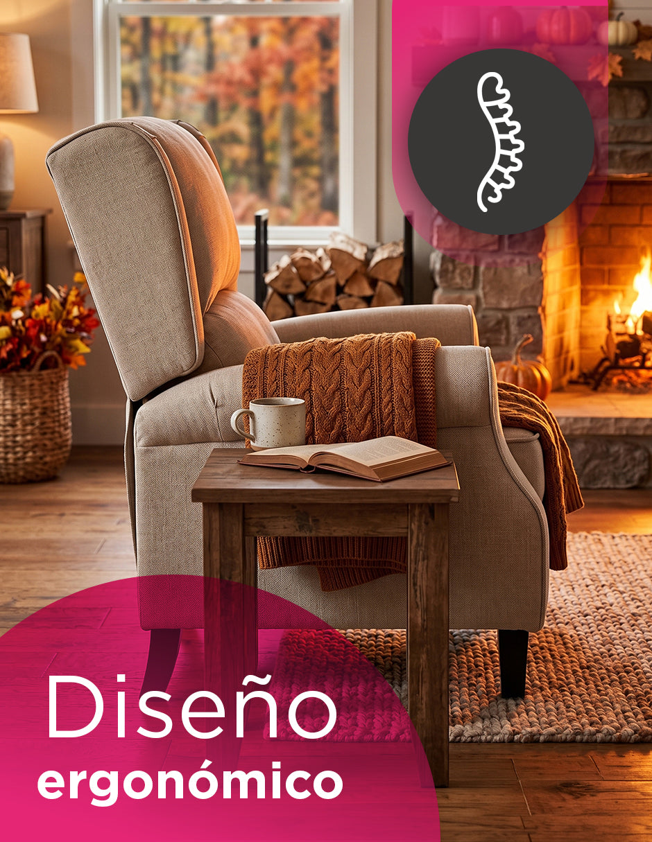 Sillón Reposet Marsella Beige