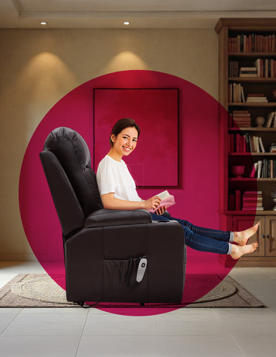 Sillón Reposet Napoli Café Eléctrico 5