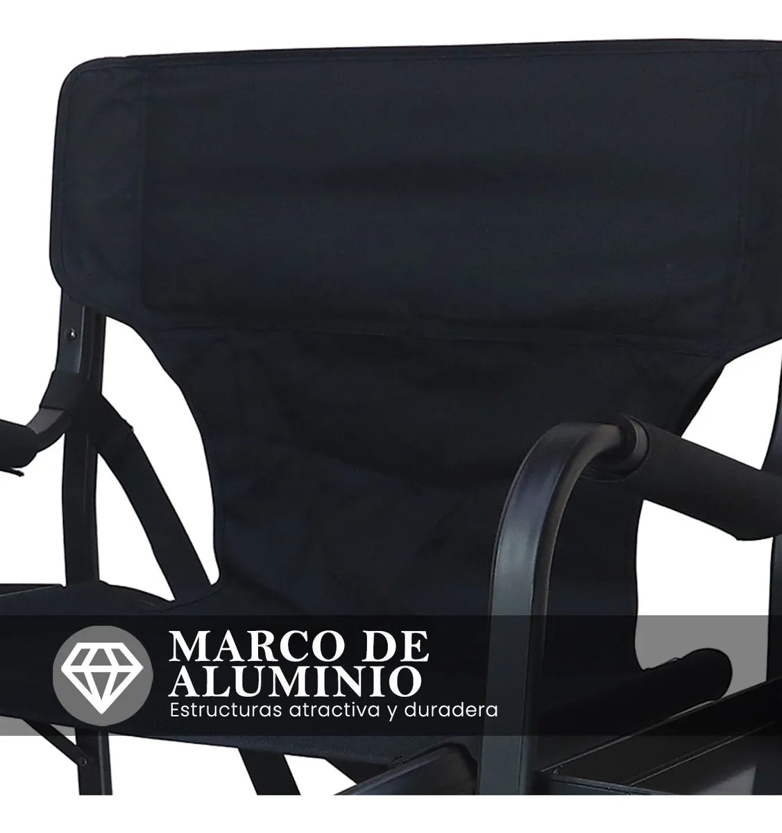 Silla De Director Premium Con Bandejas