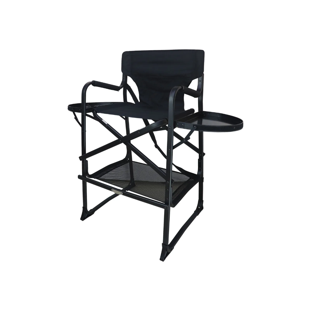 Silla De Director Premium Con Bandejas