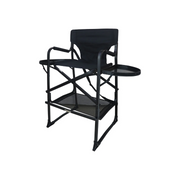 Silla De Director Premium Con Bandejas