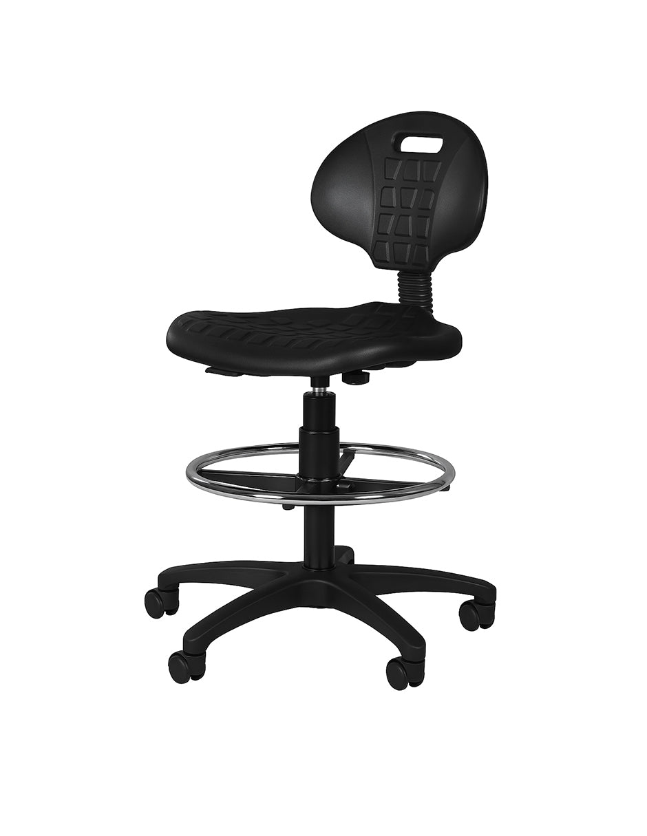 Silla De Oficina Cajero  Recepción Merak Negro