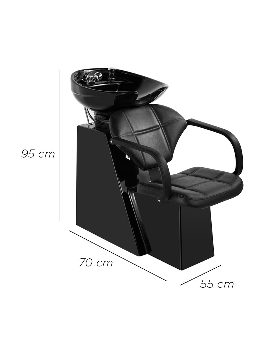 Silla Lavacabezas Atia Negro