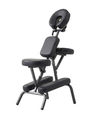 Silla de Masaje Plegable y Portátil para Terapia Shiatsu - Cama de Masaje Tipo Silla Ergonómica Ajustable
