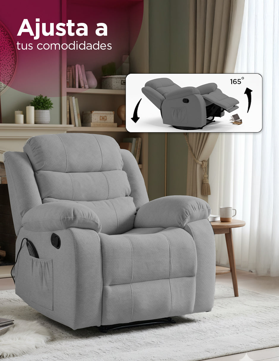 Sillon Reposet Lisboa Gris