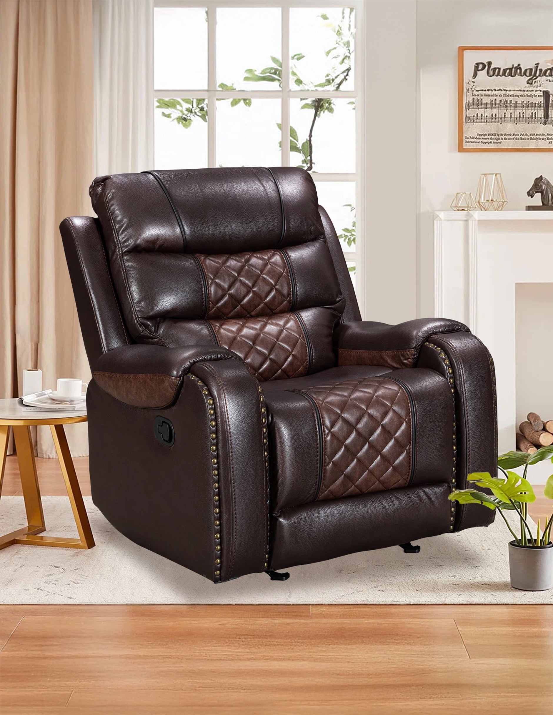 Sillon Reposet Reclinable  Manual Hamelin Café