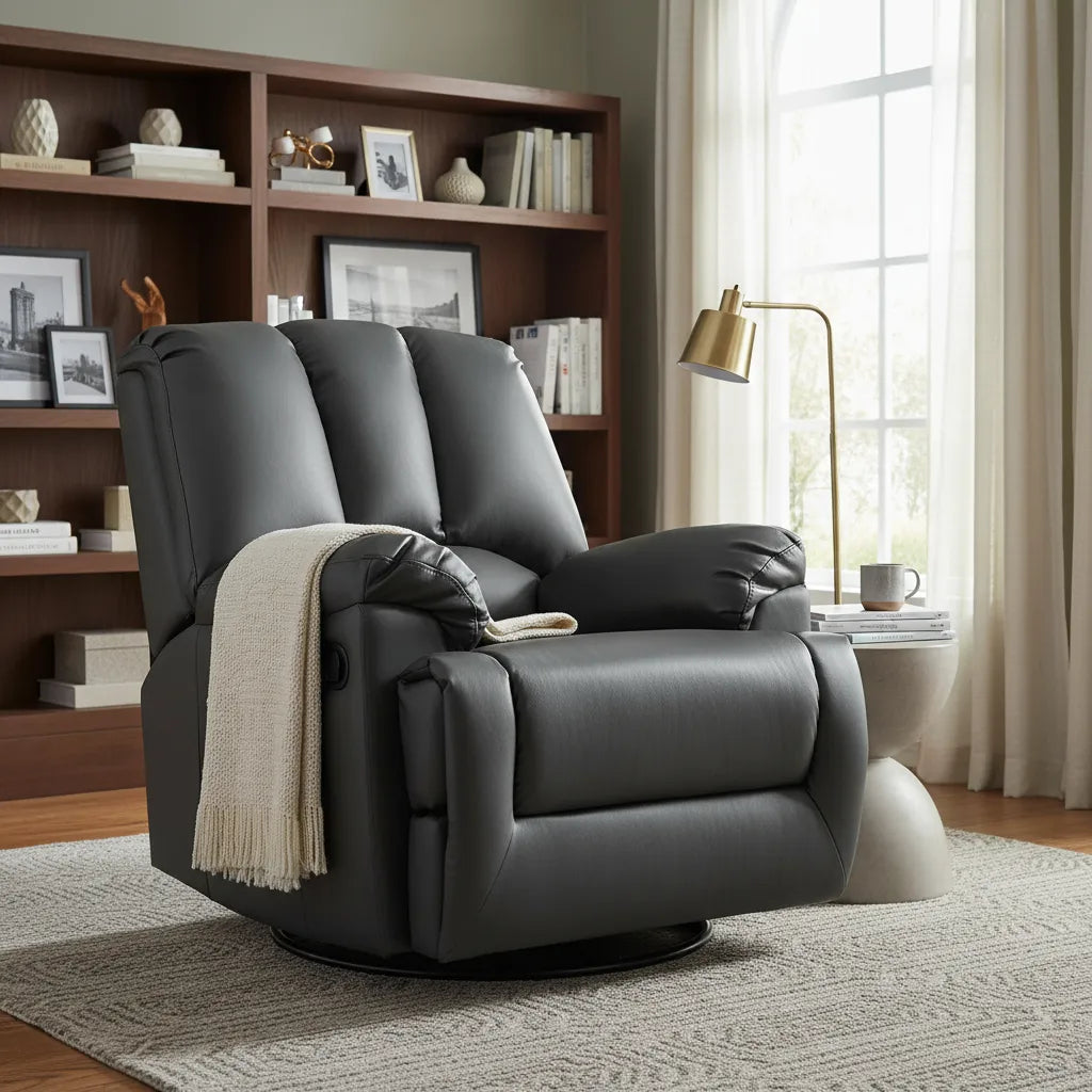 Sillon Reposet Reclinable Manual Mecedora Neuss