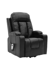 Sillón Reposet Napoli Negro Electrico