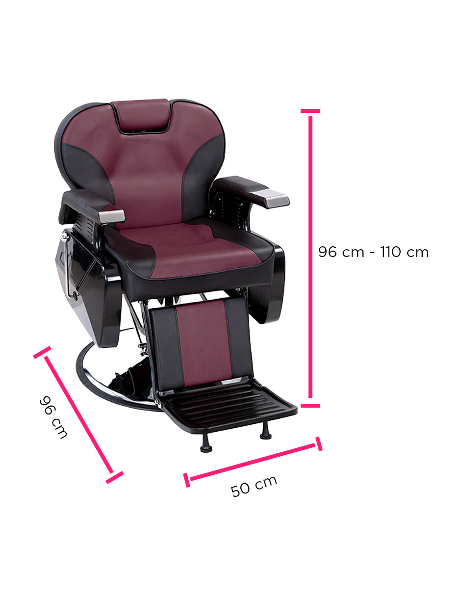 Sillon de Barberia Roma Cafe Uso Rudo