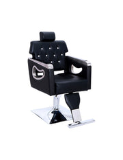 Sillón de Barbería Sorano Negro Vintage