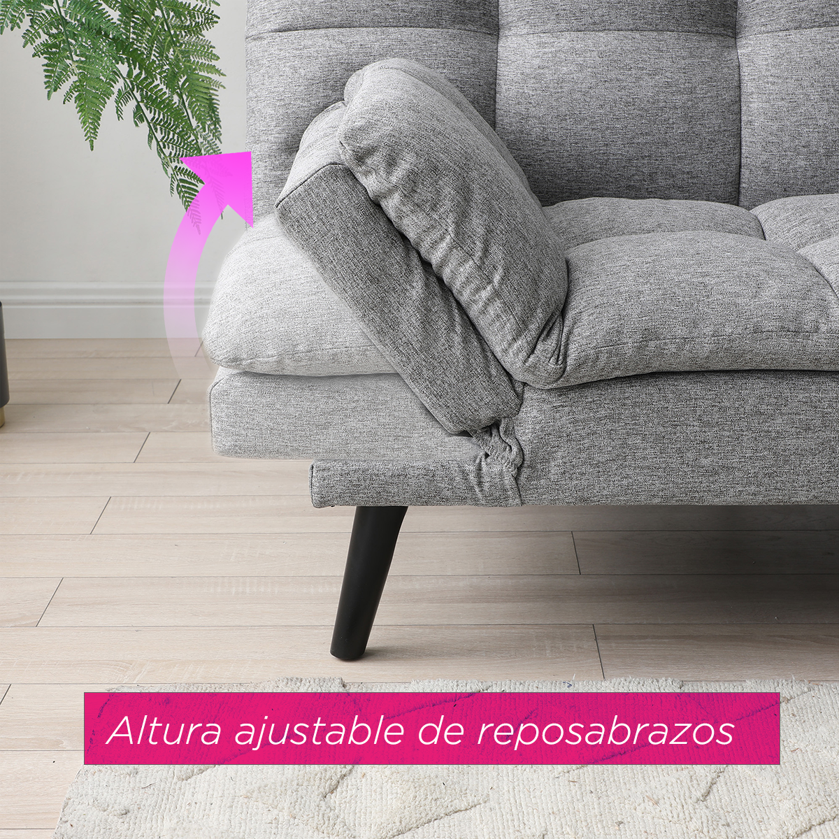 Sofá Cama Multifuncional Múnich Gris