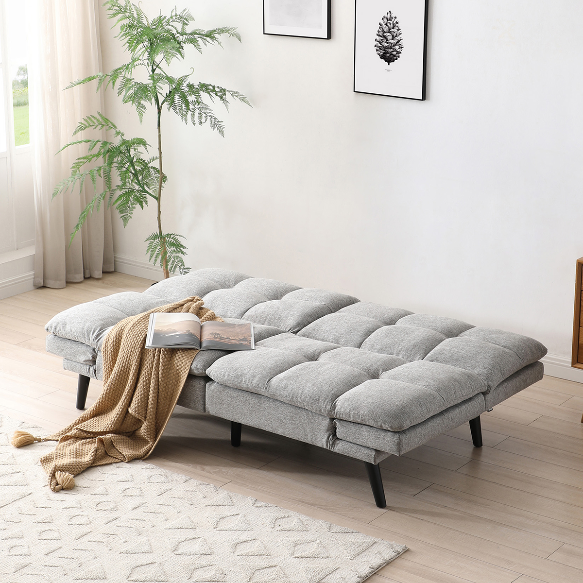Sofá Cama Multifuncional Múnich Gris