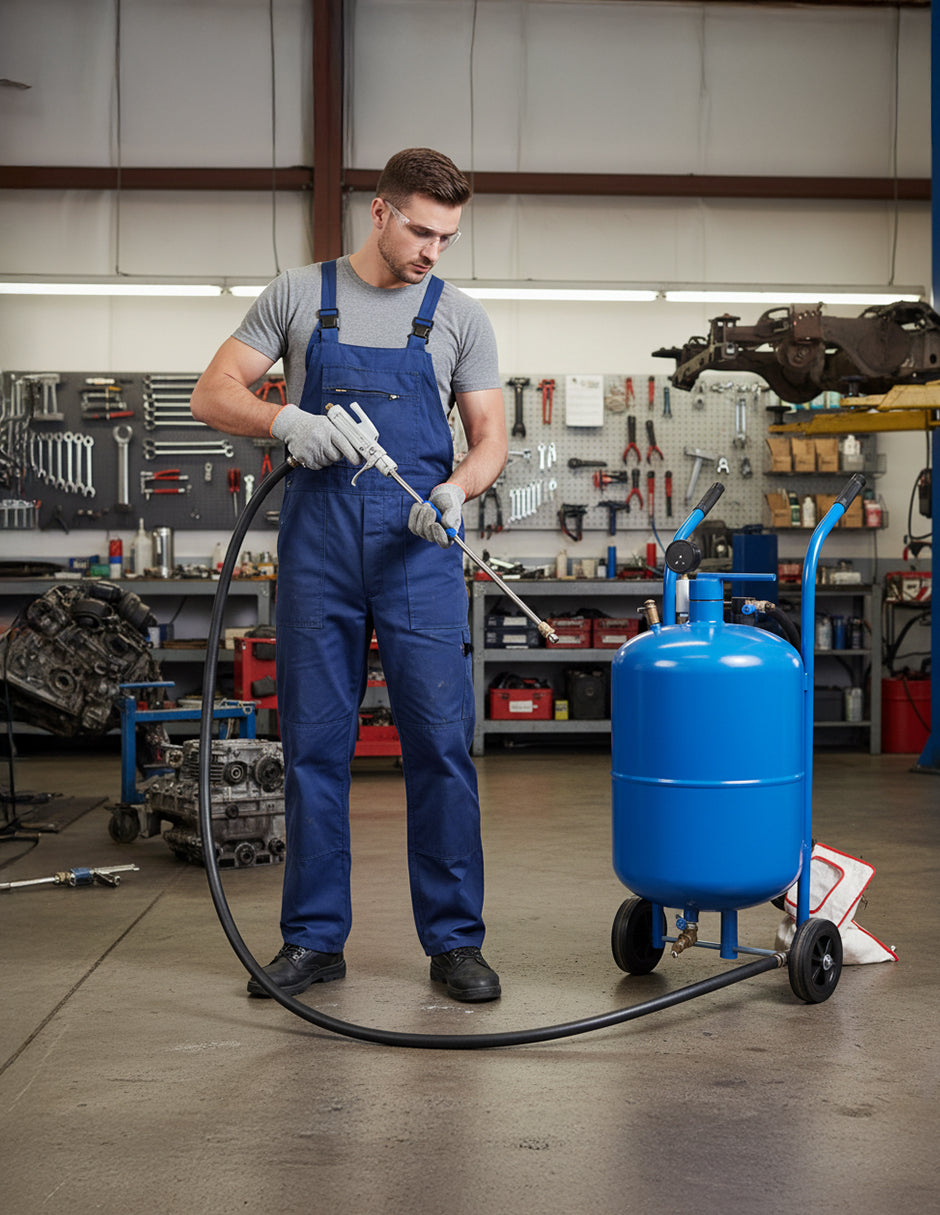Tanque De Arenado 10 Gal Silinox
