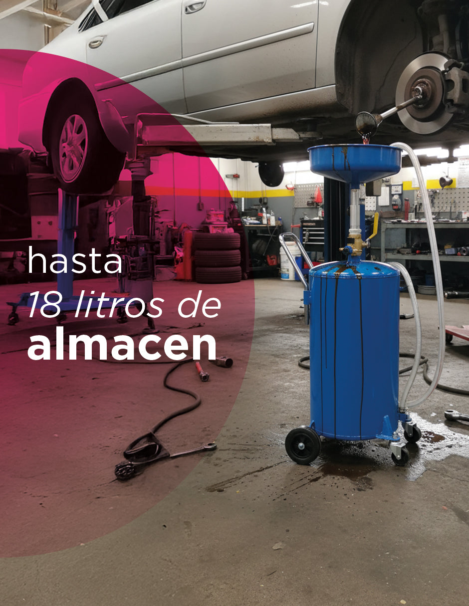 Tanque Drenador De Aceite 18 Gal Vacron