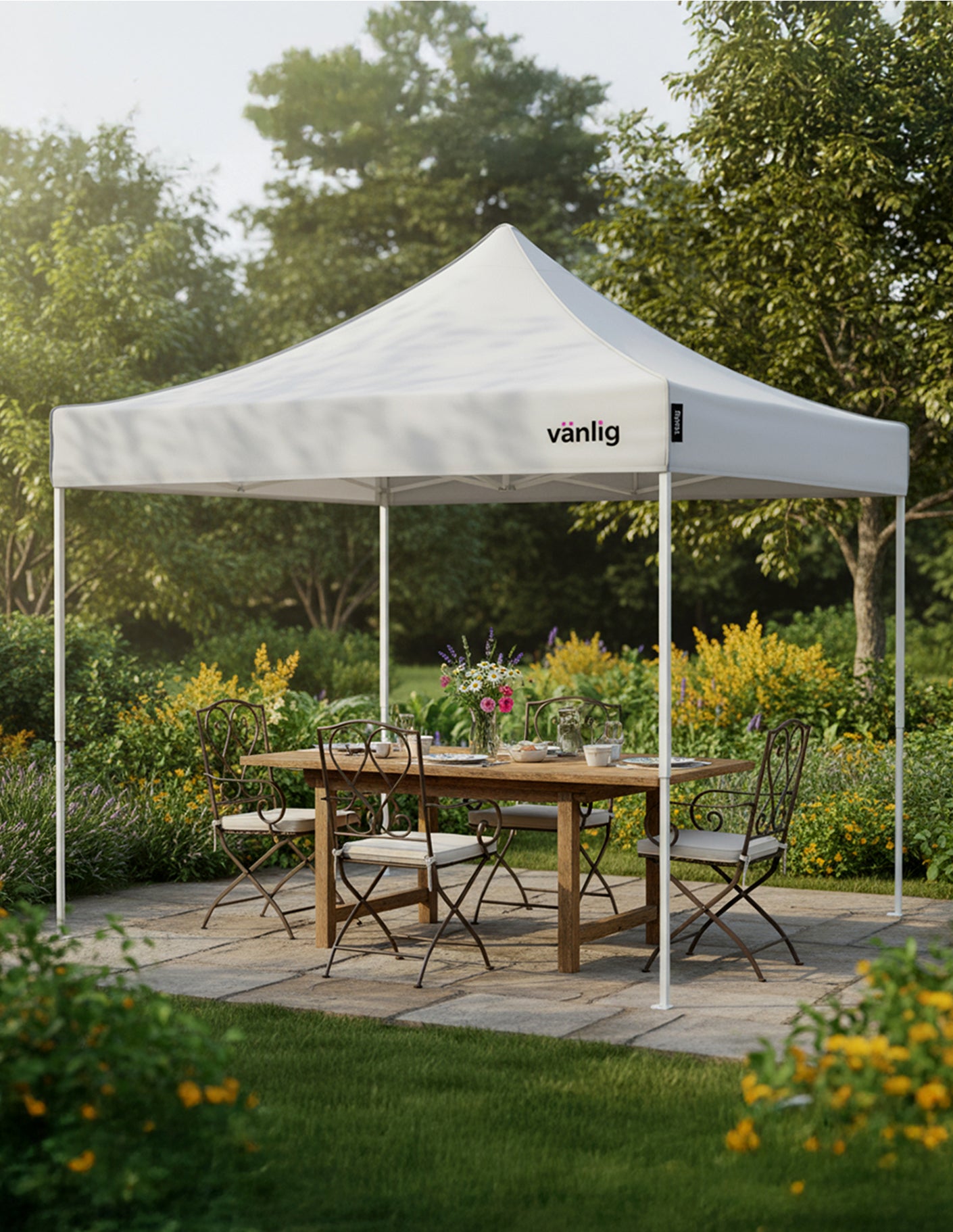 Toldo 3x3 Americano Blanco