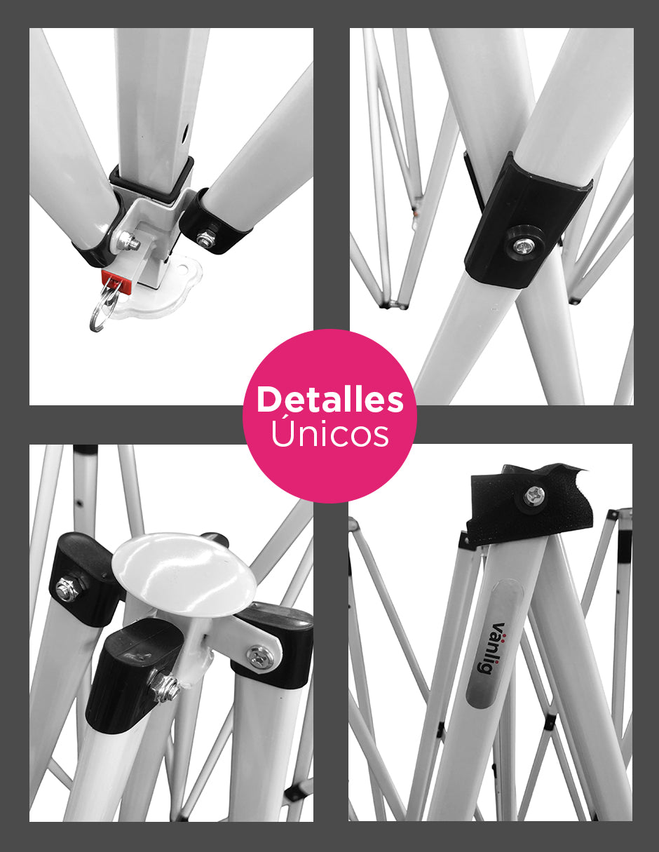 Toldo 3x3 Americano Negro