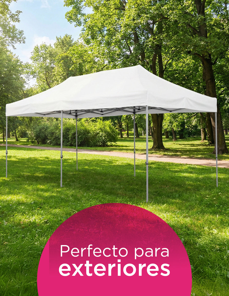 Toldo 6X3 Mega Reforzado Alemán  Blanco