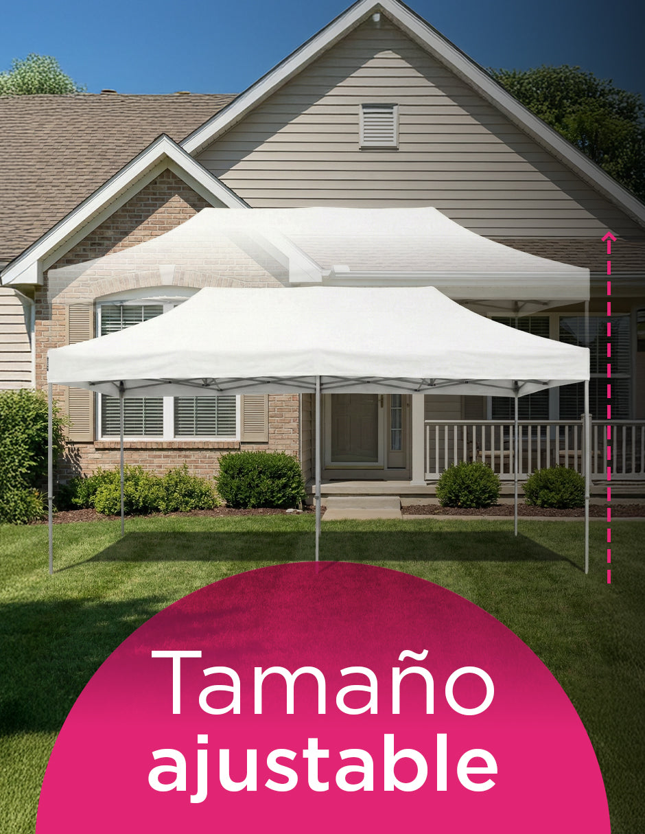 Toldo 6X3 Mega Reforzado Alemán  Blanco