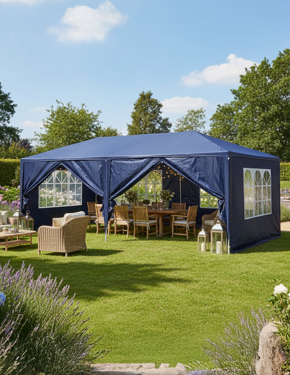 Toldo Armable Fiesta 3x6 Azul