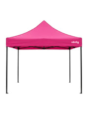 Toldo Carpa Plegable 3x3 m Rosa Vänlig - Carpa Impermeable Reforzada con Protección UV