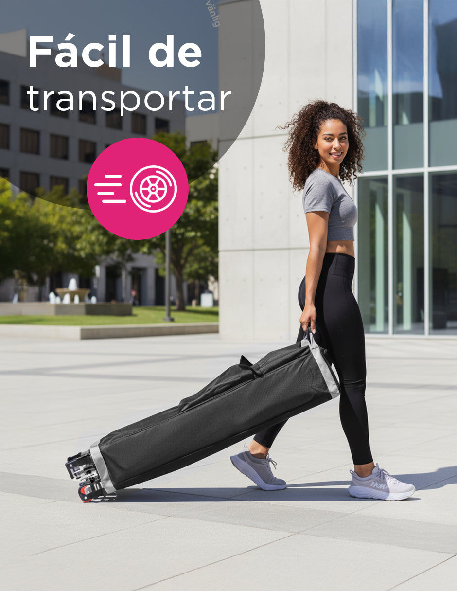 Toldo Plegable 3X3 King Shade Blanco