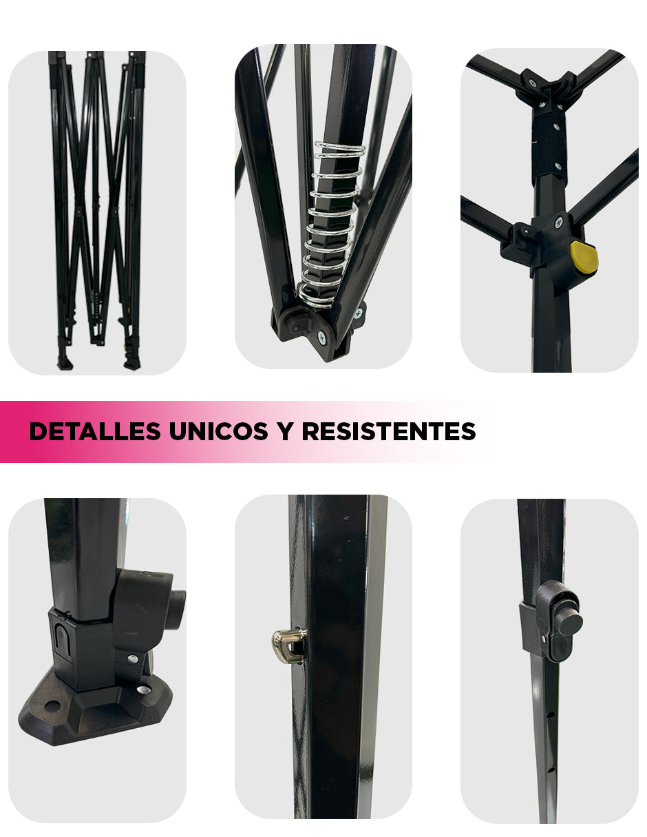 Toldo Vanlig Hexagonal 3x3 Blanco