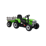 Tractor Eléctrico Montable Para Niños Batería Recargable Luz
