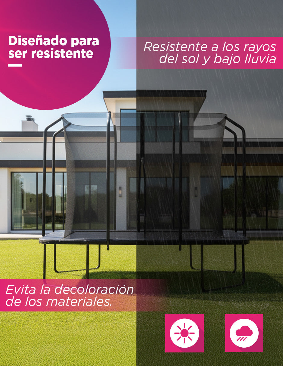 Trampolín Rectangular 10 FT