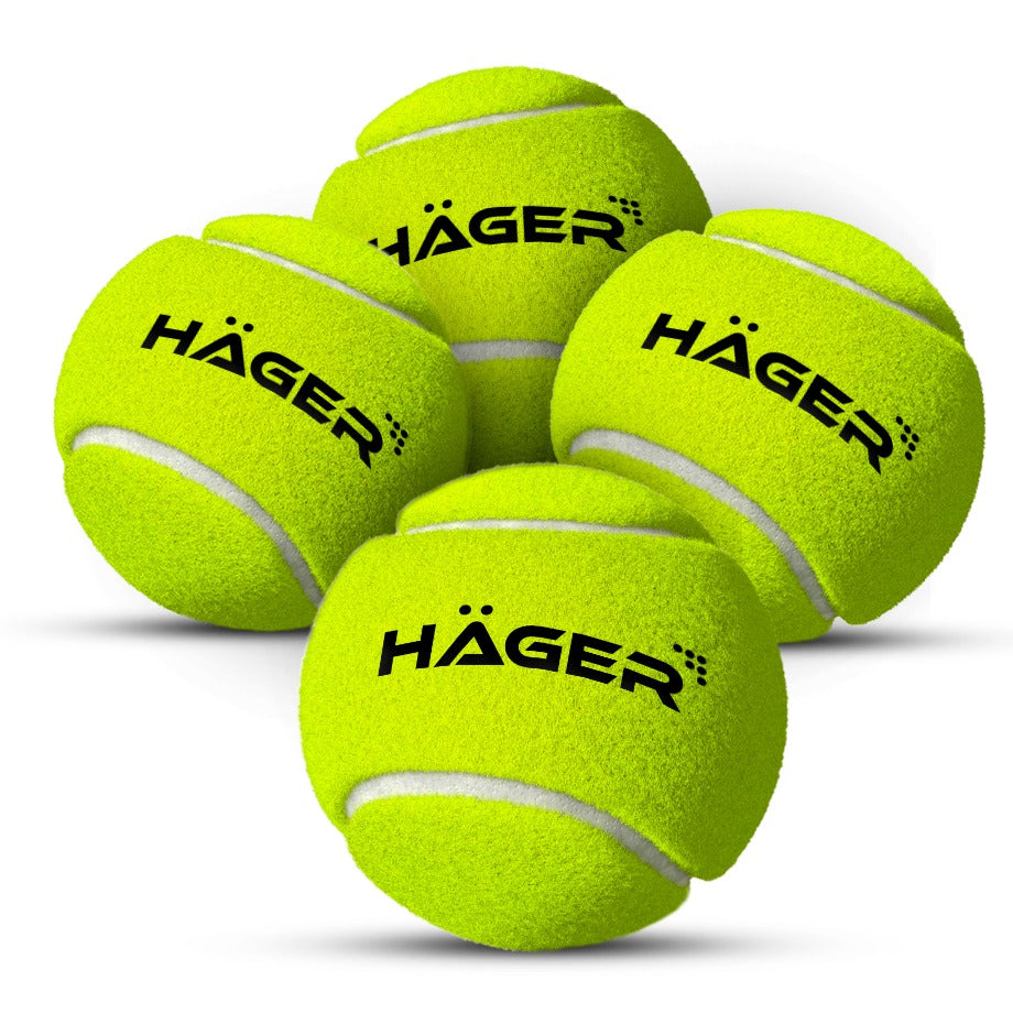 Pelotas de Tenis /pádel /squash x4 | Excelente Rebote + Resistencia | ¡Mejora tu Juego!