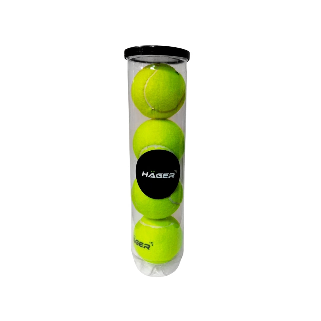 Pelotas de Tenis /pádel /squash x4 | Excelente Rebote + Resistencia | ¡Mejora tu Juego!