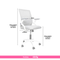 Silla de Oficina Ejecutiva Avalon Gris