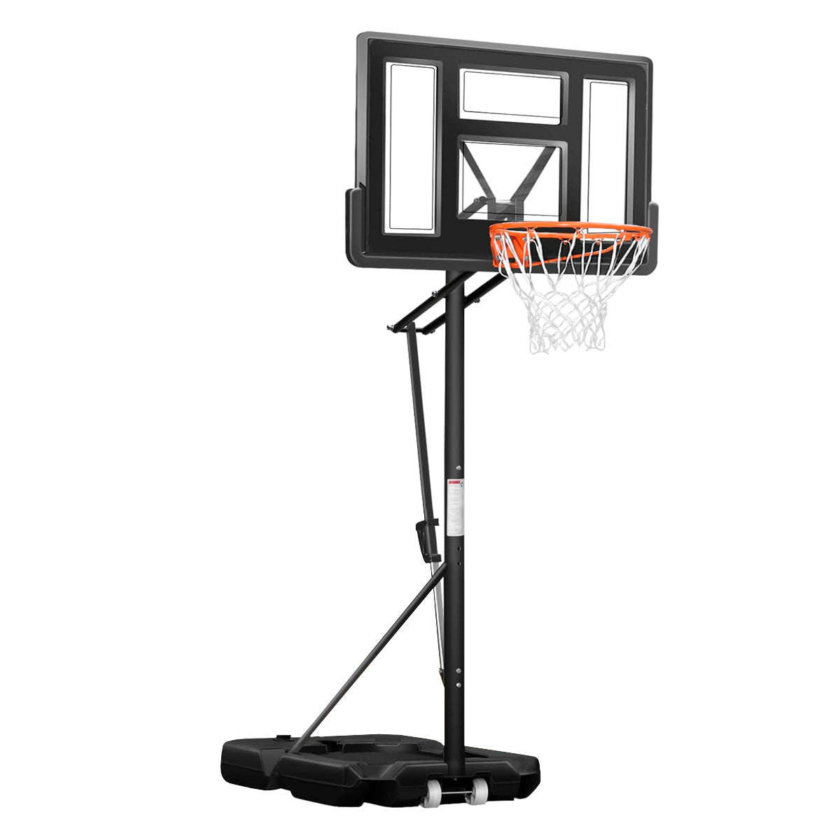 Canasta de básquetbol con brazo de ajuste