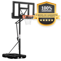 Canasta de básquetbol con brazo de ajuste