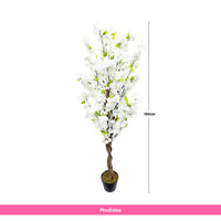 Planta Artificial Cerezo Blanco 150 cm