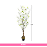 Planta Artificial Cerezo Blanco 150 cm