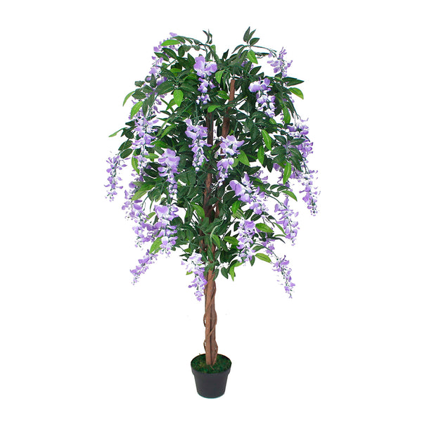 Planta Artificial Falsa Acacia Lila 150 cm