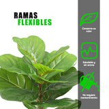 Planta Artificial Ficus Pandurata 60 cm