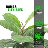 Planta Artificial Ficus Pandurata 115 cm