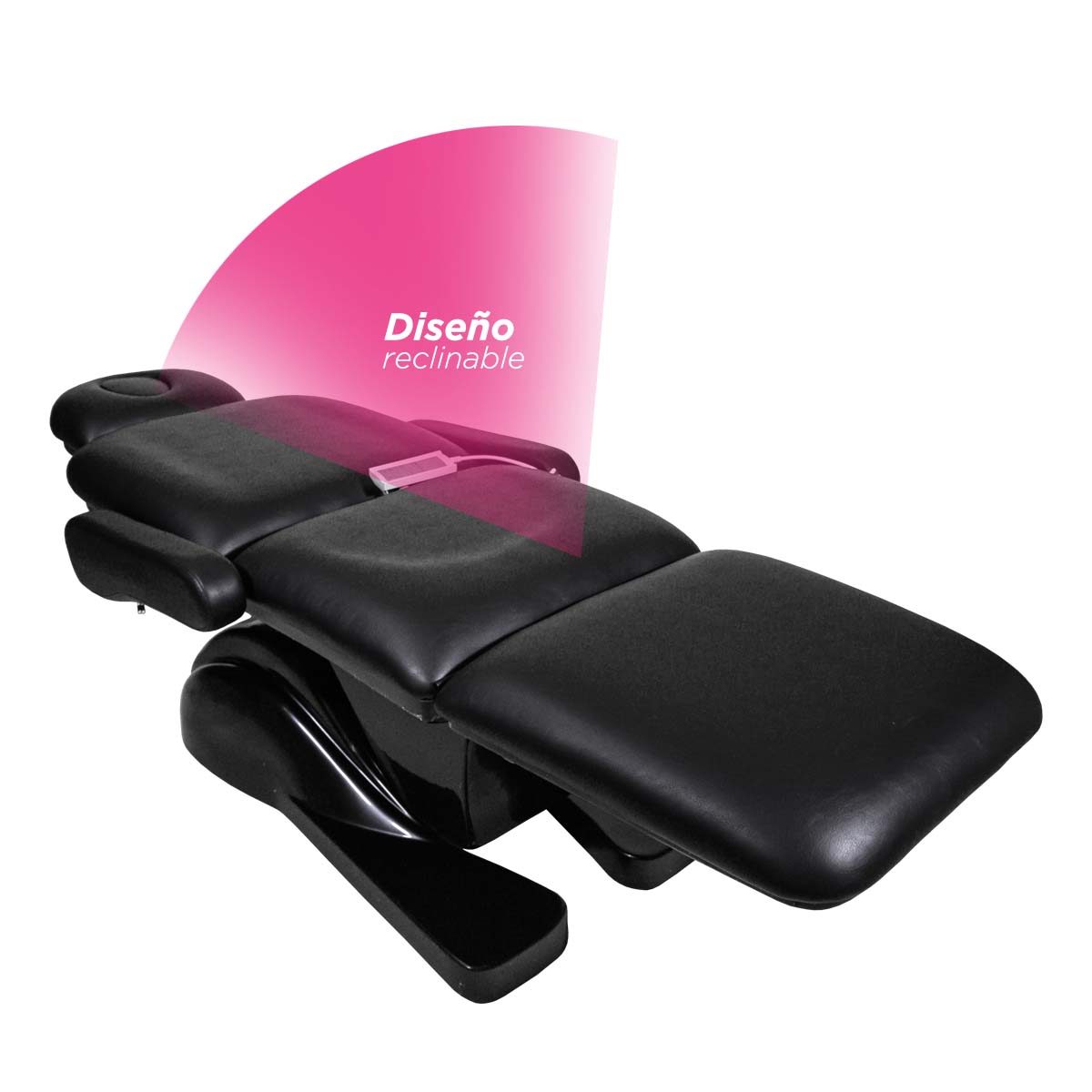 Cama Eléctrica Para Masaje Spa Consultorio Color Negro Libano