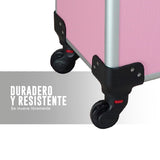 Maletín Torre para Maquillaje Rosa