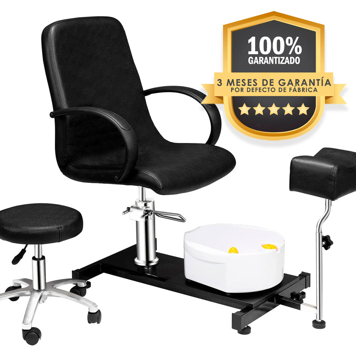 Banco Spa Pedicure Nepal Negro