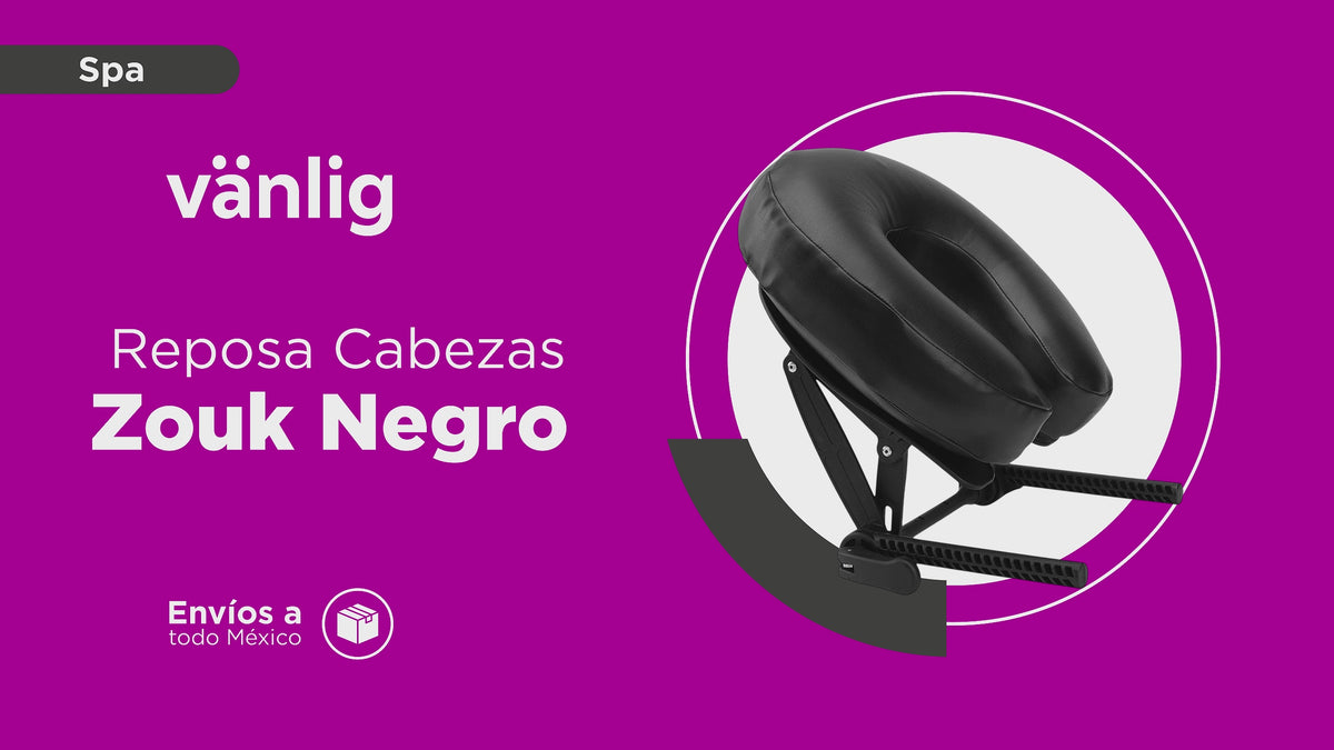 Cargar vídeo: Reposa Cabezas Douma Negro