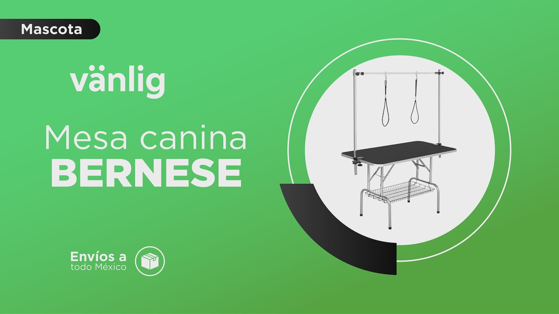 Cargar vídeo: Estación de Estética Canina y Veterinaria Bernese Profesional Doble Correa Doble