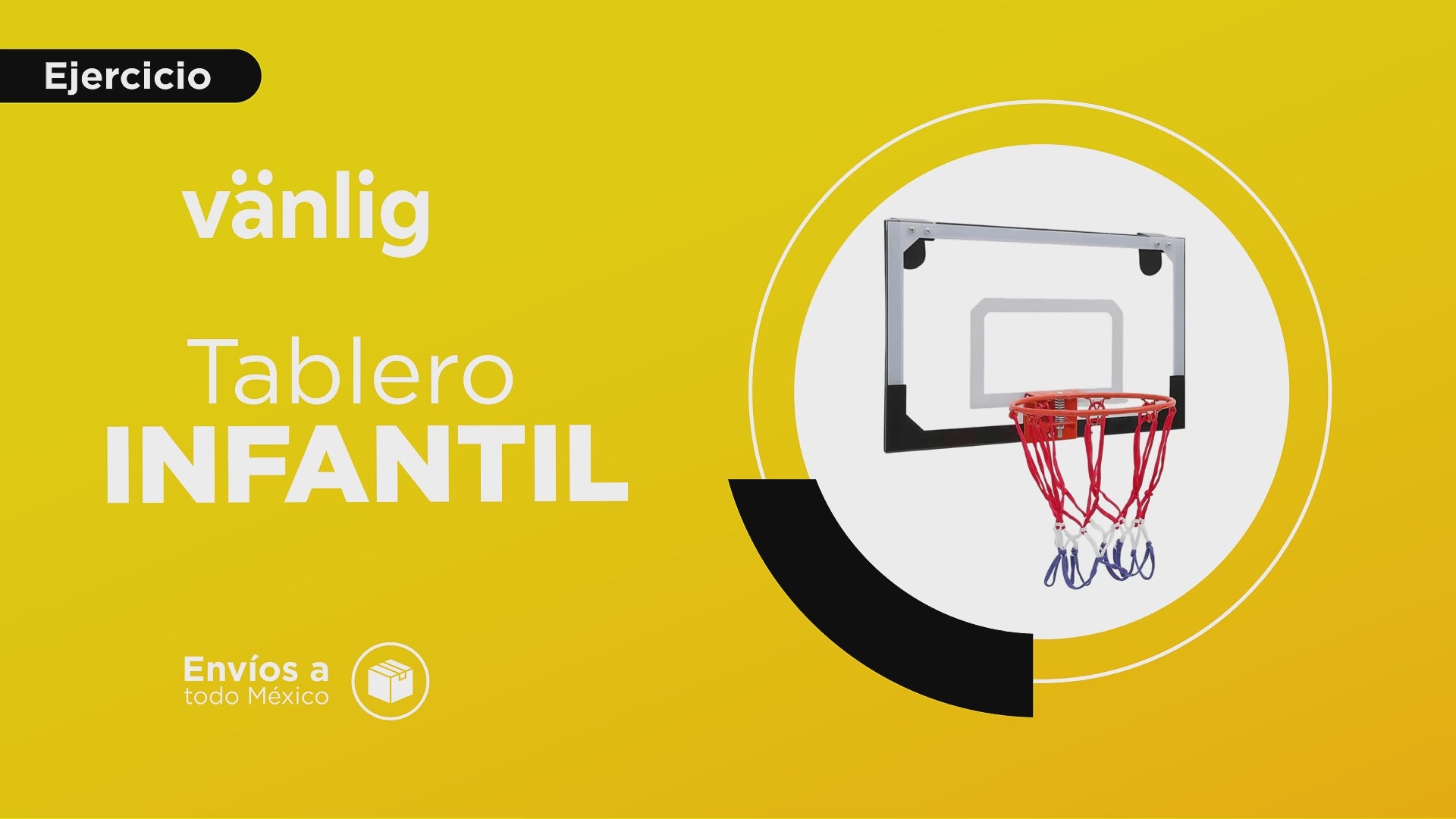 Cargar vídeo: Mini Canasta Basquetbol Para Interior Para Niños